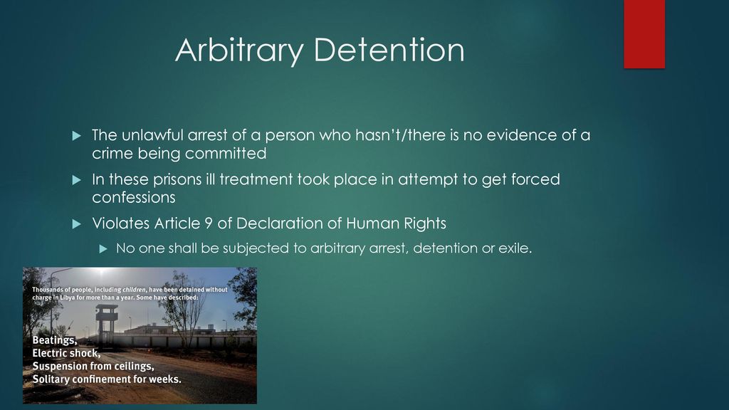 The continuance of deterioration of human rights ppt download