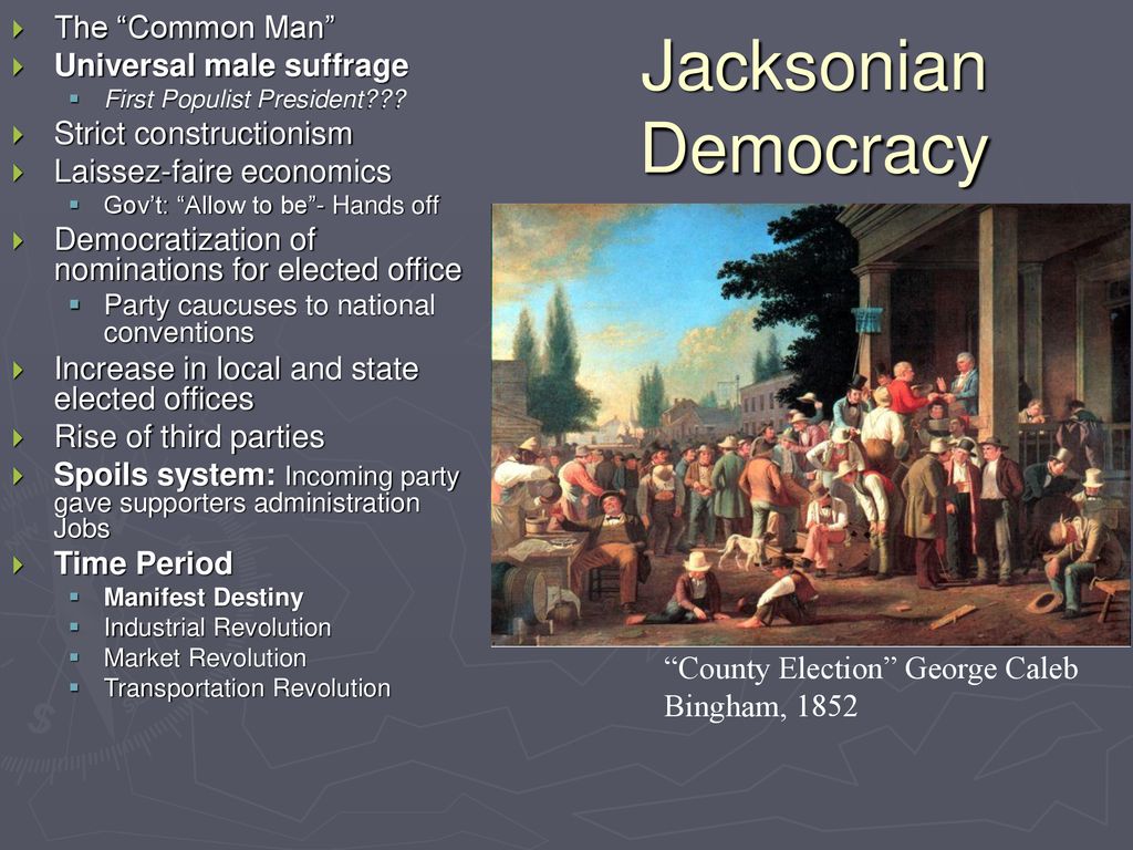 compare and contrast jeffersonian and jacksonian democracy