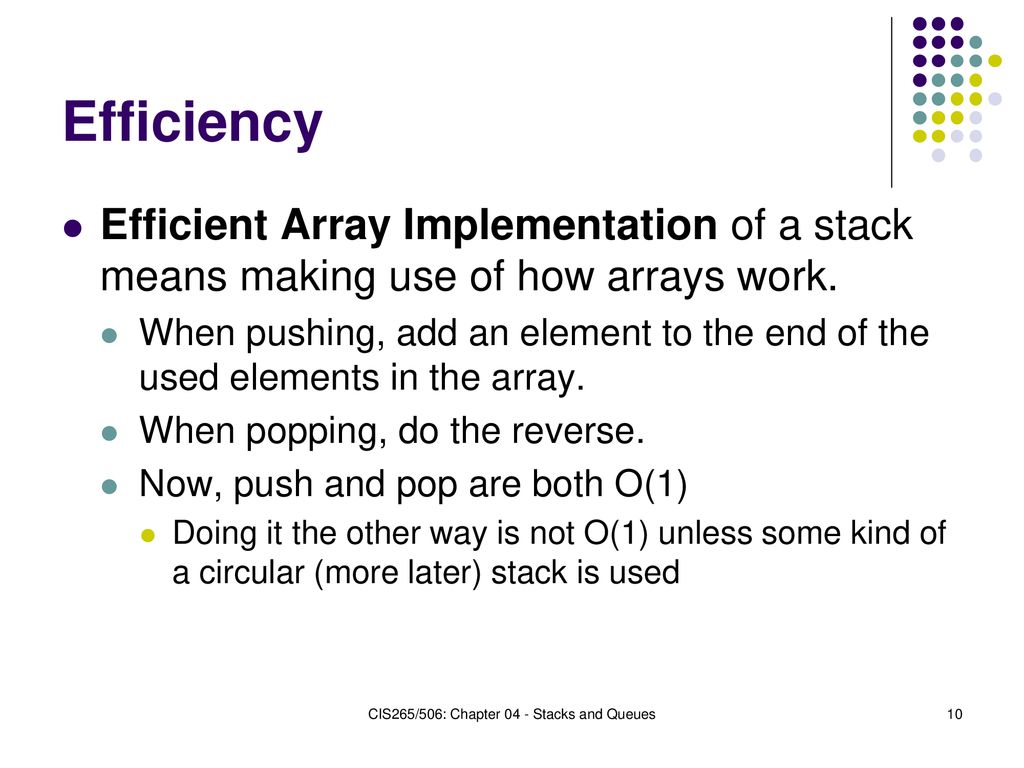 Data Structures Array Based Stacks. - ppt download