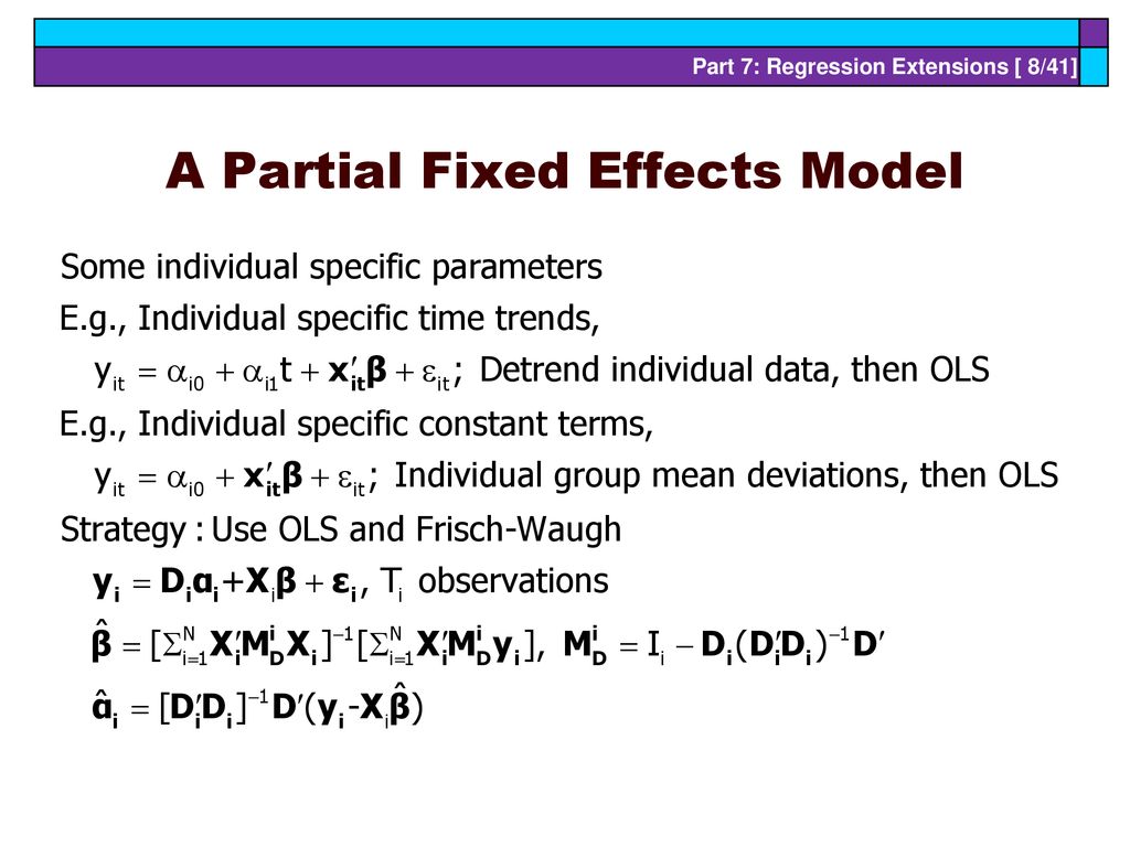 Econometric Analysis Of Panel Data Ppt Download