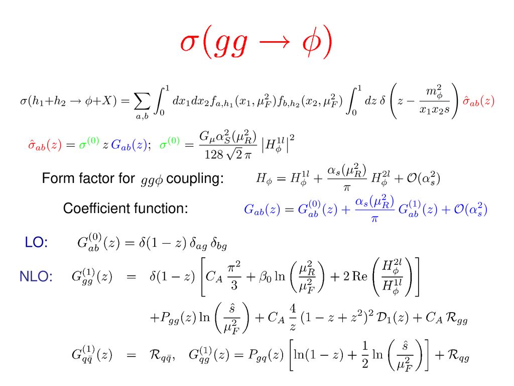 Nlo Qcd Bottom Corrections To Higgs Boson Production In The Mssm Ppt Download