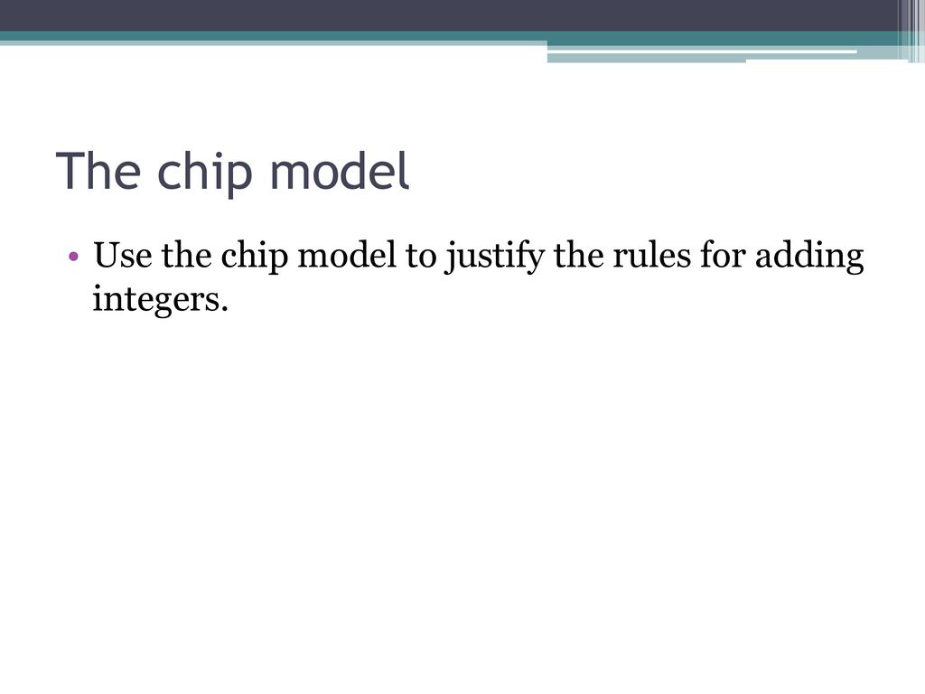 Some notes about adding and subtracting integers ppt download