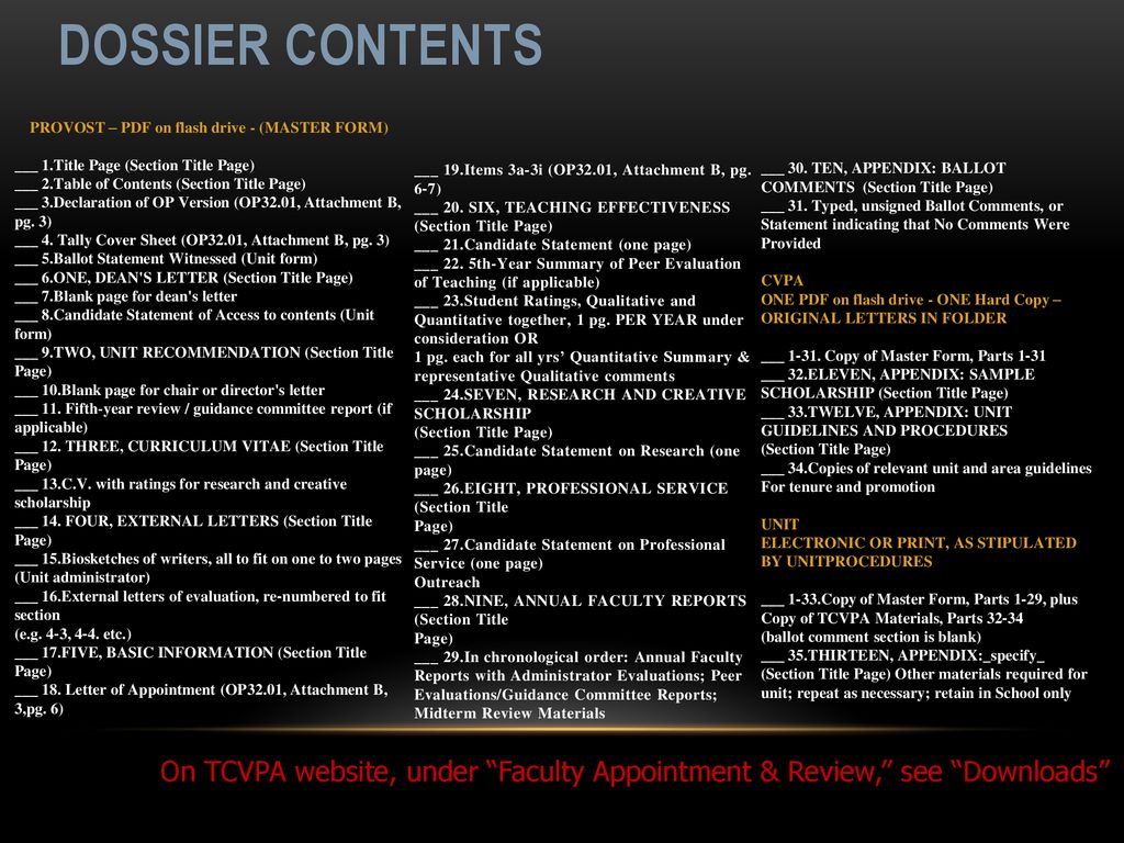 >>>Faculty & Staff >>>Faculty Appointment & Review >>>Tenure Guidelines ...