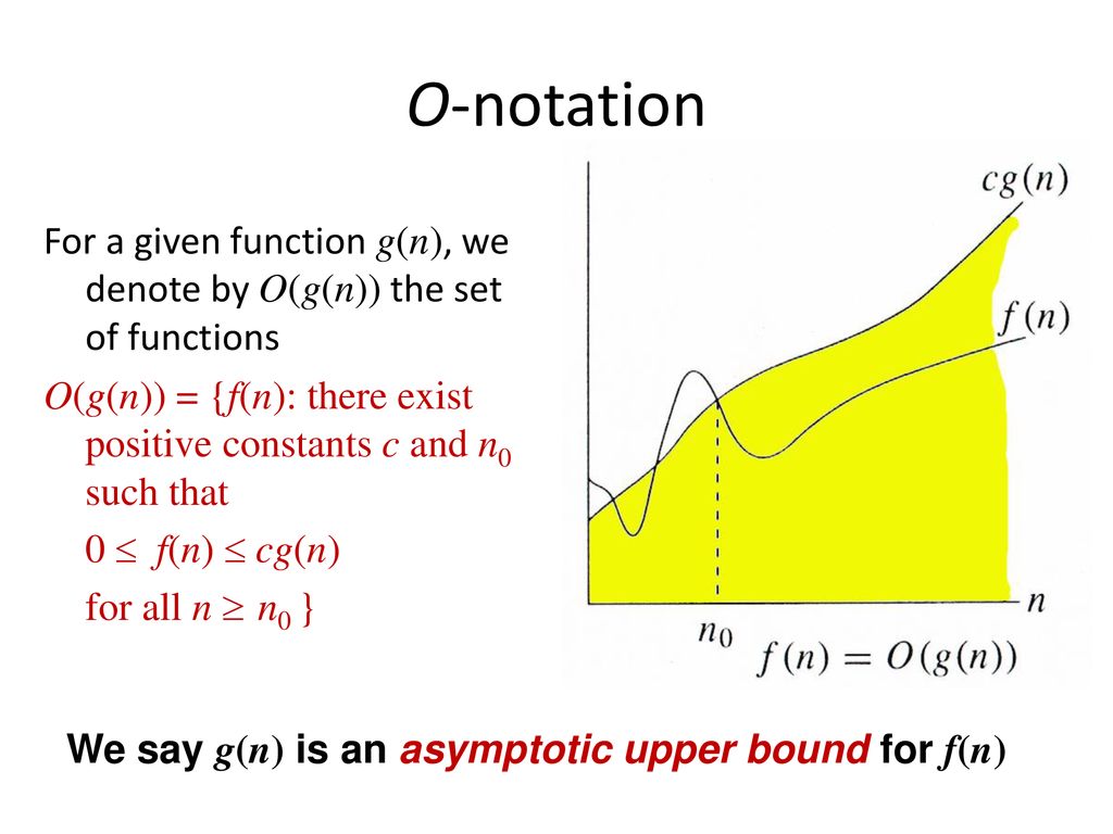 Asymptotic Notation Q O W O W Ppt Download