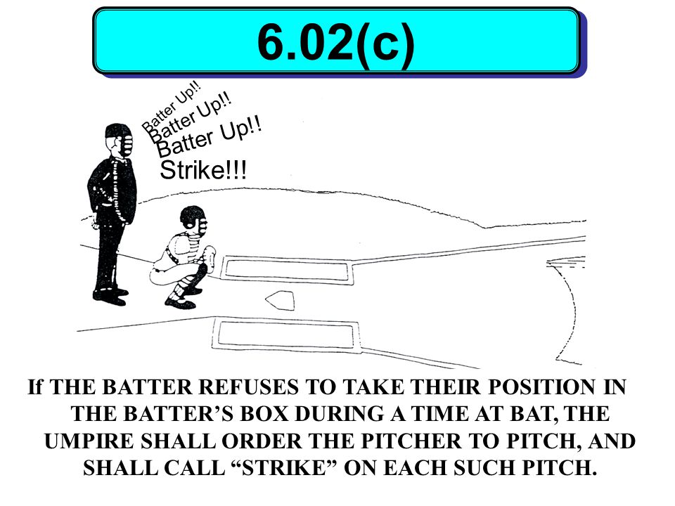 6.02(c) Batter Up!! Batter Up!! Batter Up!! Strike!!!