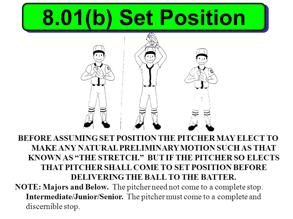 8.01(b) Set Position