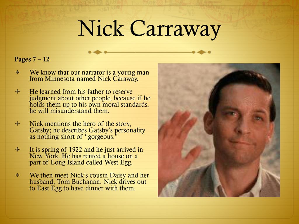 The Great Gatsby Chapter ppt download