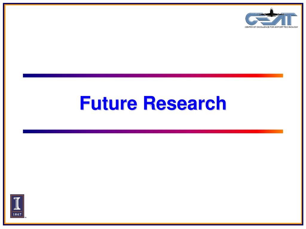 Future Research