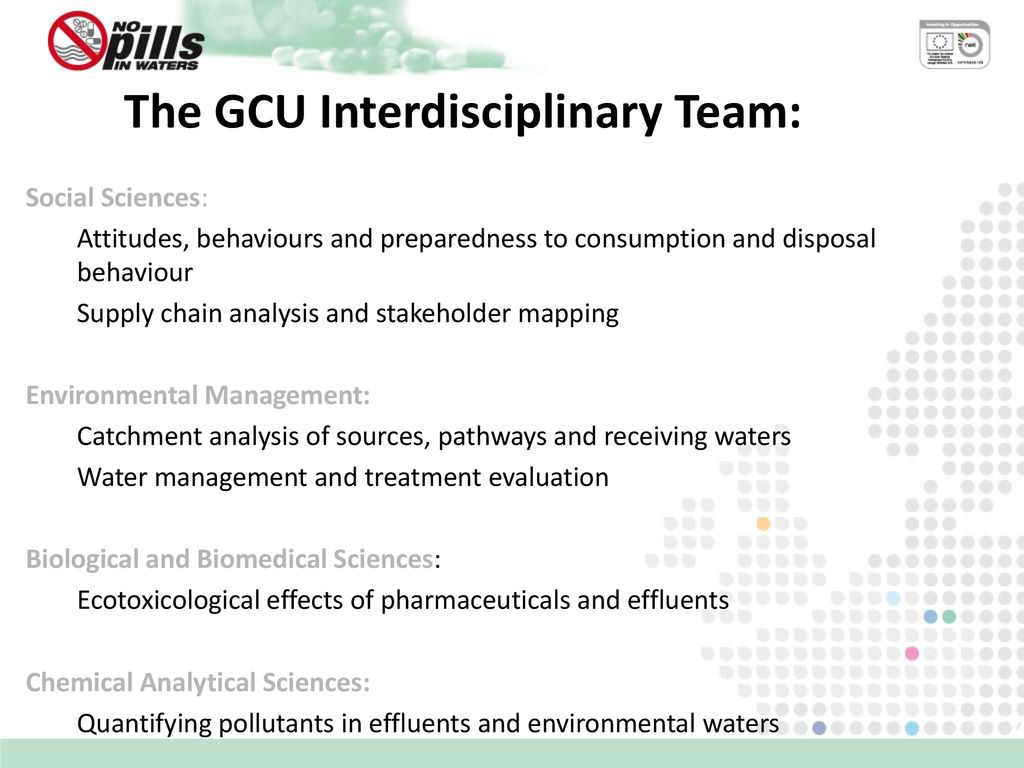 The GCU Interdisciplinary Team: