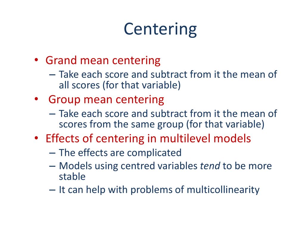 Lecture 4 model selection ppt download