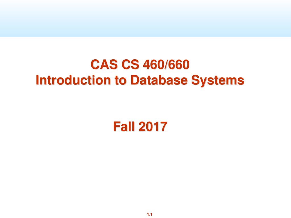 Introduction to database systems ppt download