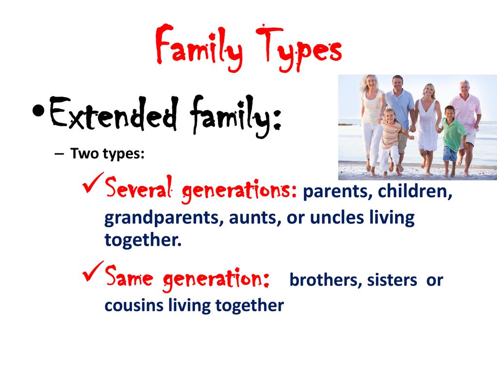 nuclear or extended family