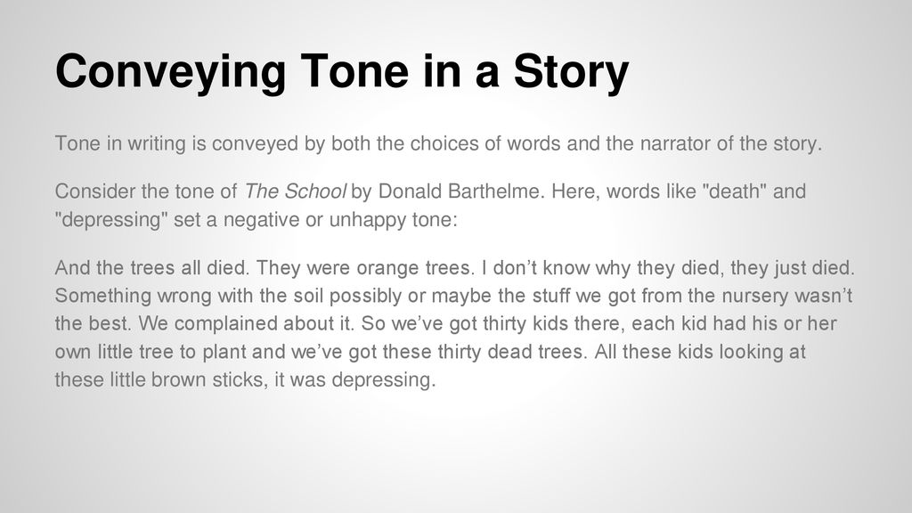 Style Voice Tone Literary Elements Ppt Download