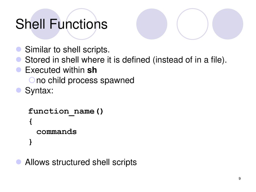 Writing Shell Scripts ─ part 3 - ppt download
