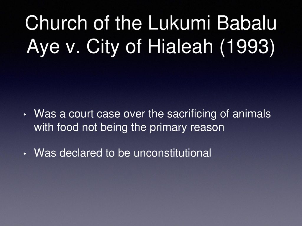 1st Amendment Court Cases ppt download
