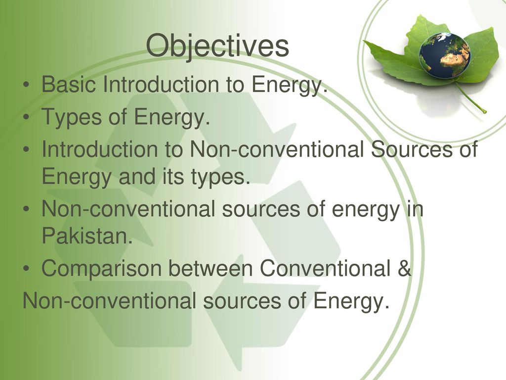 types of non conventional sources of energy
