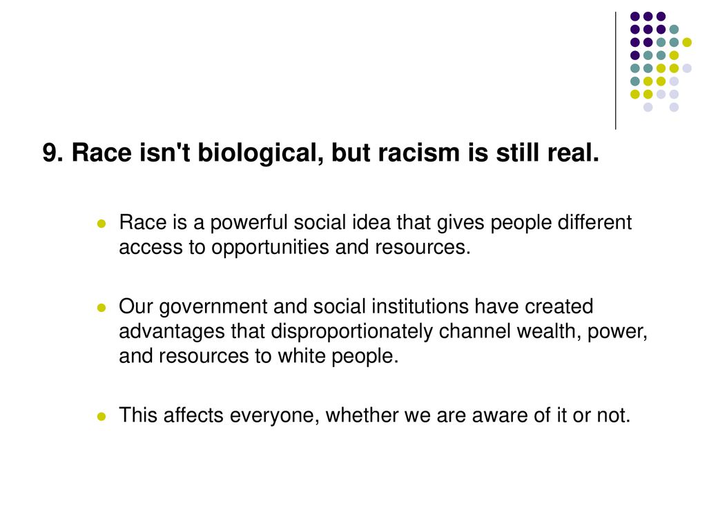 is race biological or social