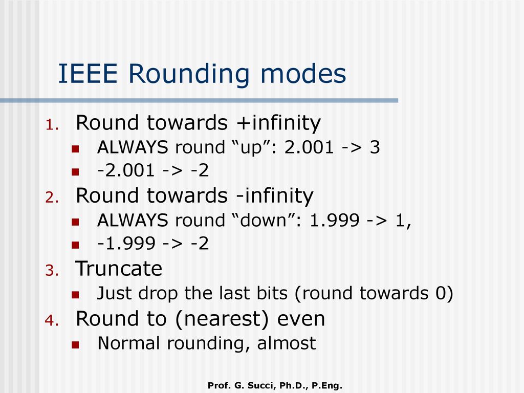 Floating point arithmetics ppt download