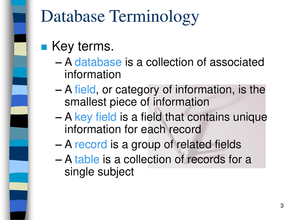 CIS 155 INTRODUCTION TO ACCESS ppt download