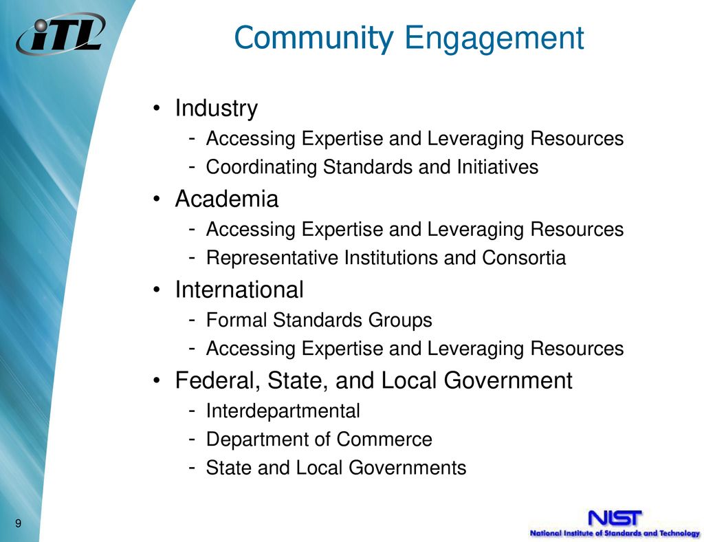 Community Engagement Industry Academia International