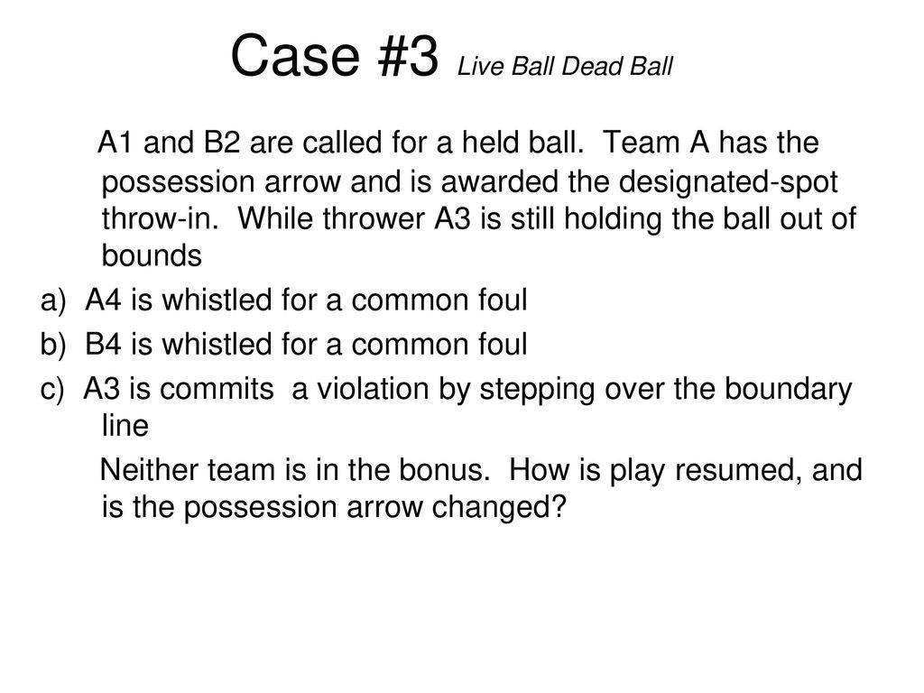 Rule 6 Live Ball Dead Ball Ppt Download