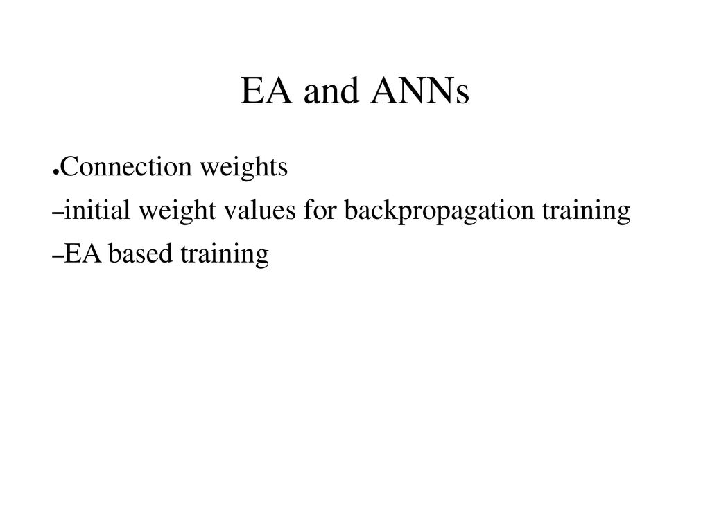 Ea neural networks fuzzy systems ppt download