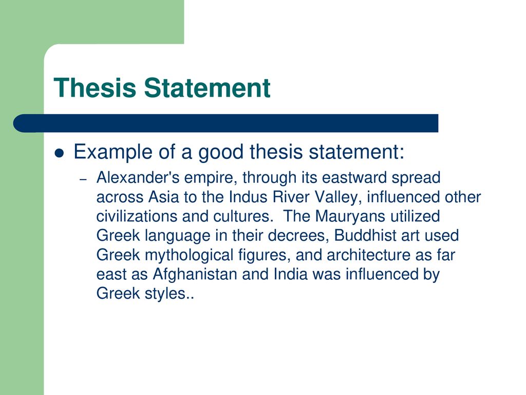 Writing the DBQ: Thesis Statement - ppt download