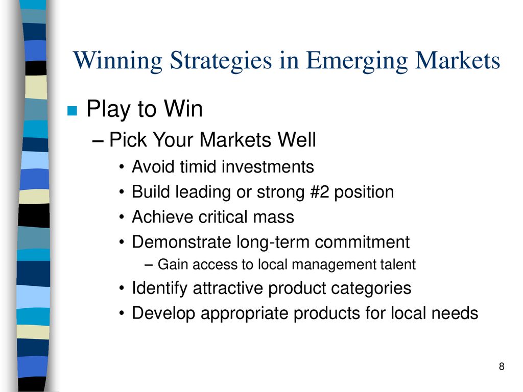 Winning Strategies in Emerging Markets