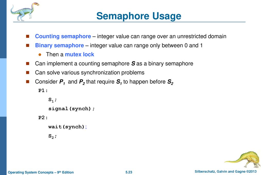 Chapter 5: Process Synchronization - ppt download