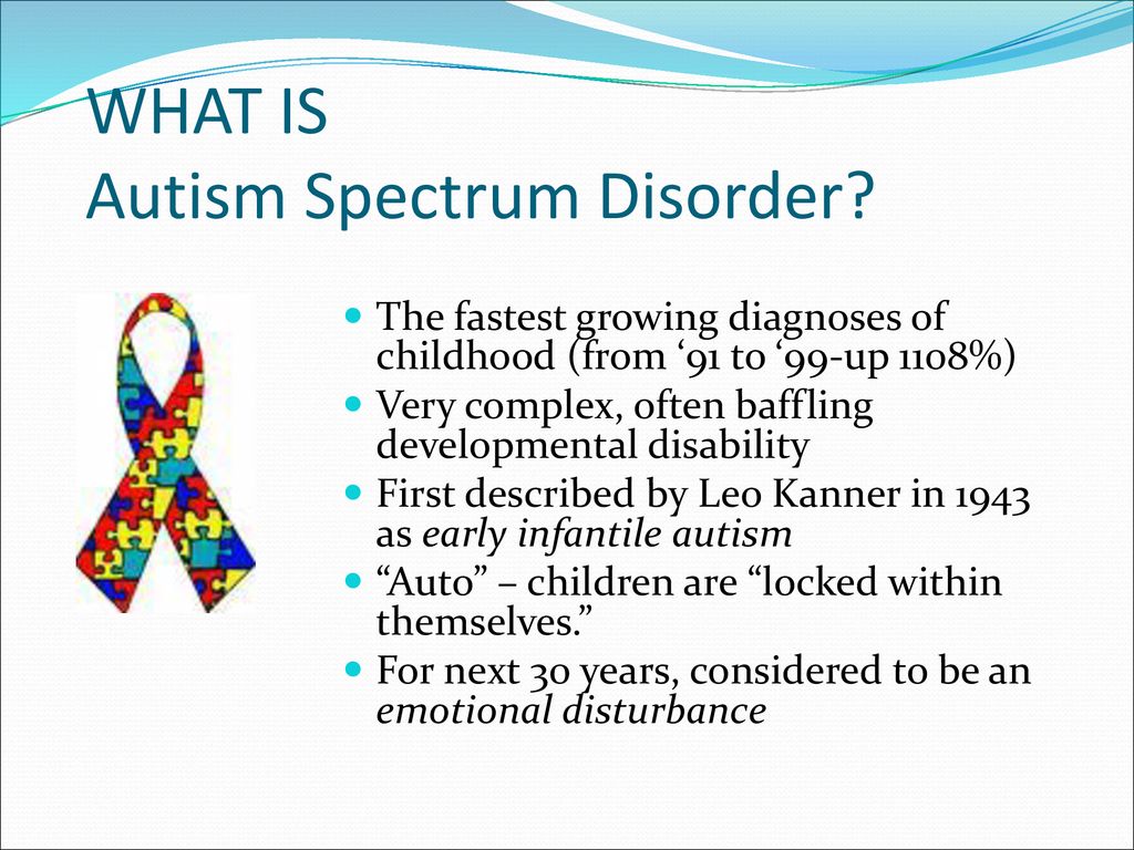 Autism. - ppt download