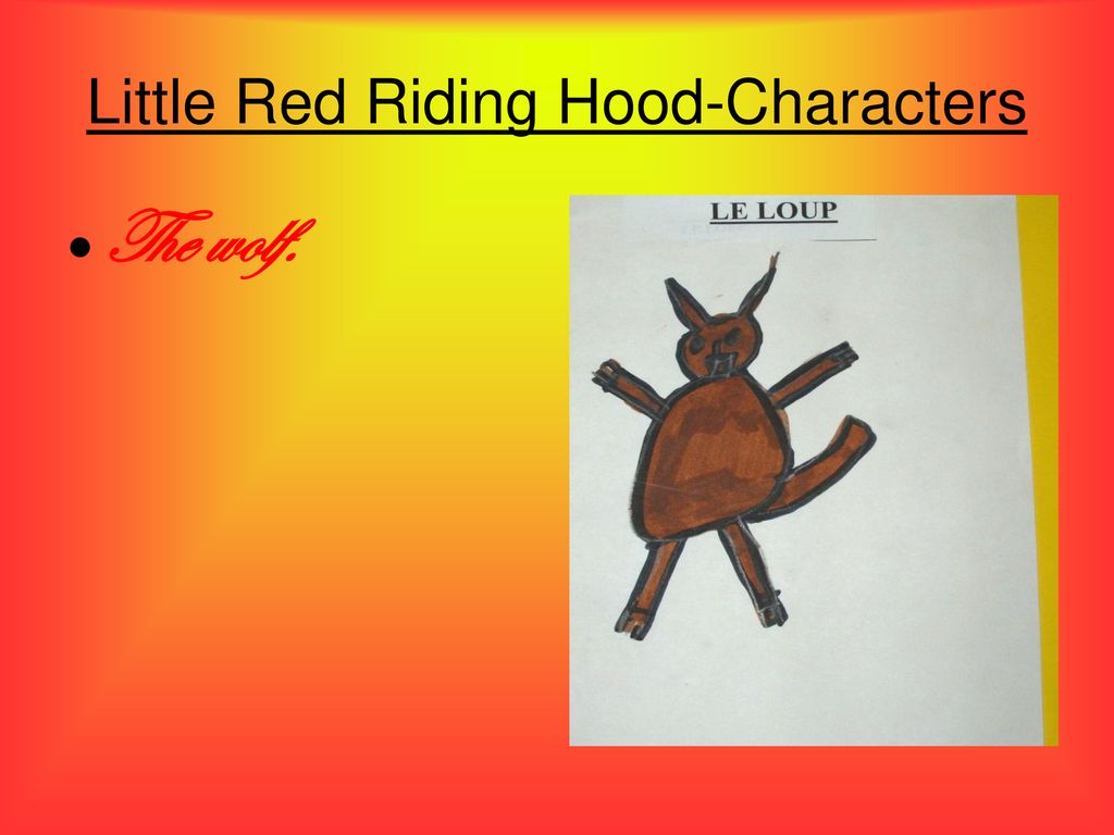 Little Red Riding Hood Story Ppt Download