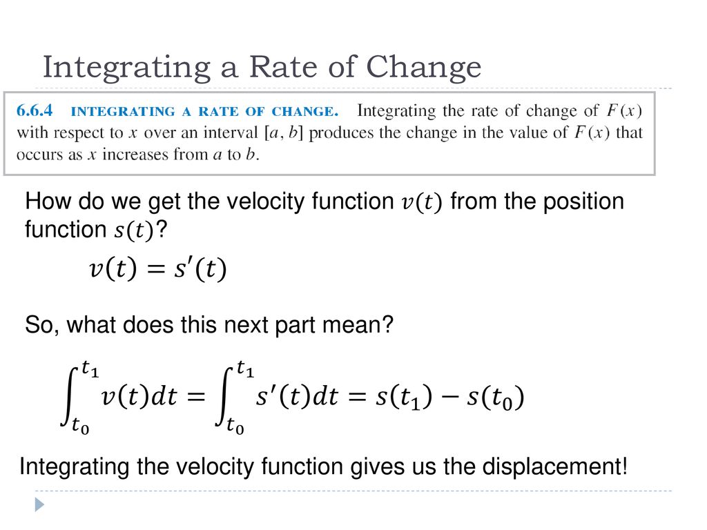 Ch 6 7 Rectilinear Motion Revisited Average Value Ppt Download