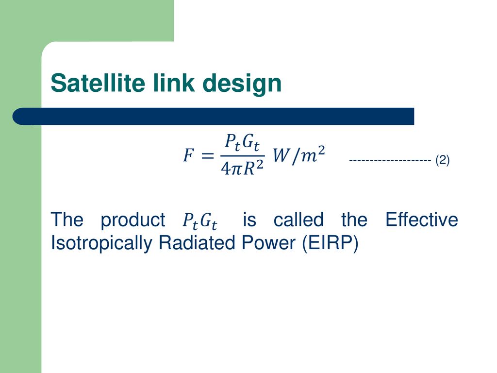 Satellite Communications Ppt Download