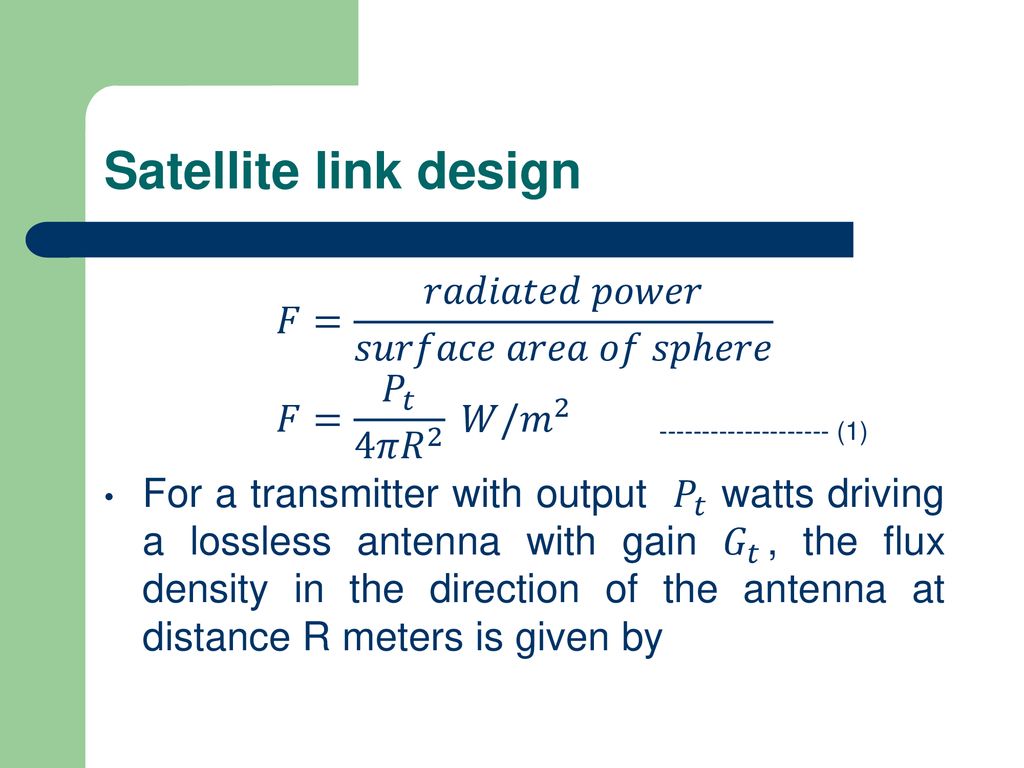Satellite Communications - ppt download