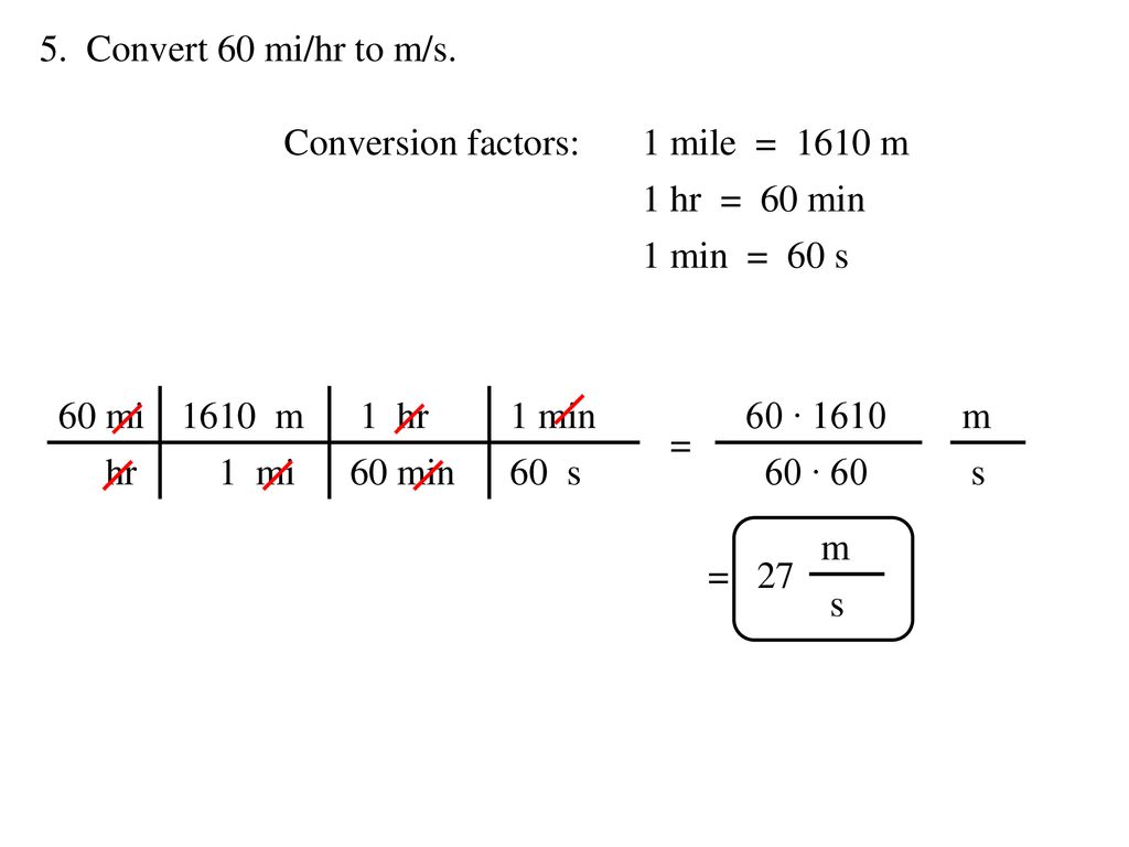 Dimensional Analysis Problems - ppt download