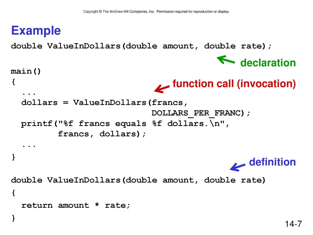 Chapter 14 Functions. - ppt download