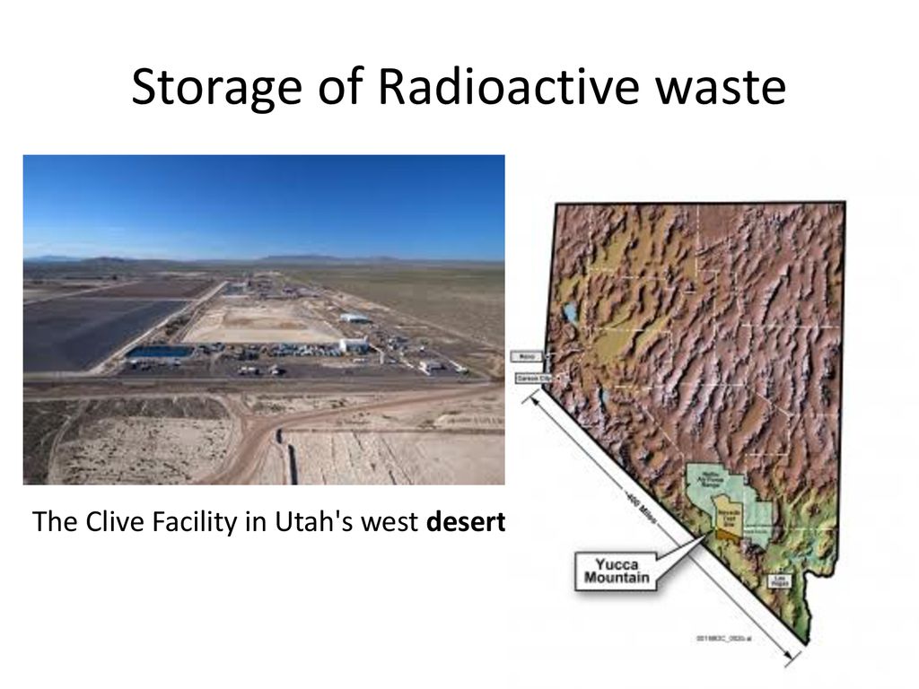 Storage of Radioactive waste