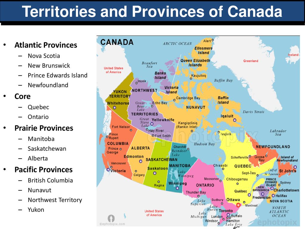 Canada Provinces vs. Territories, History & Government - Video & Lesson  Transcript