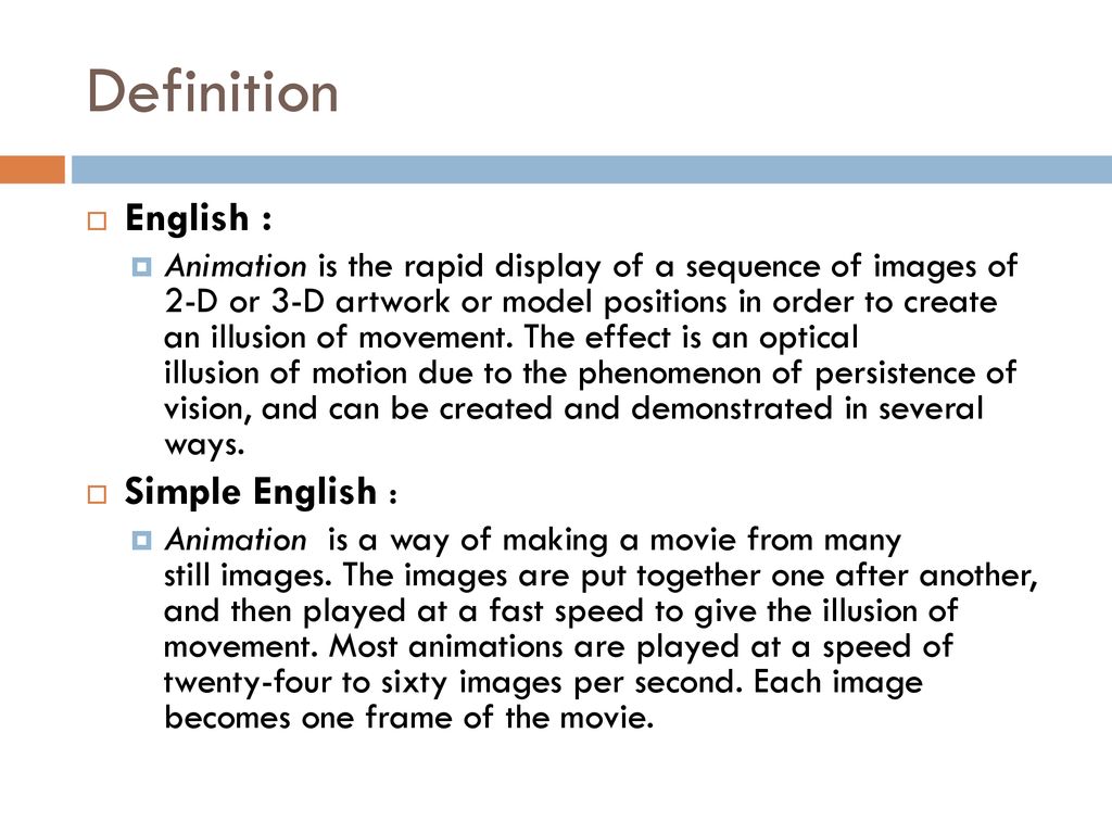 Introduction to animation - ppt download