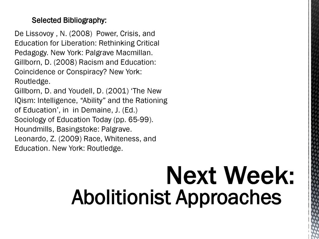 Sociol 316 Critical Theories Of Schooling Ppt Download - 