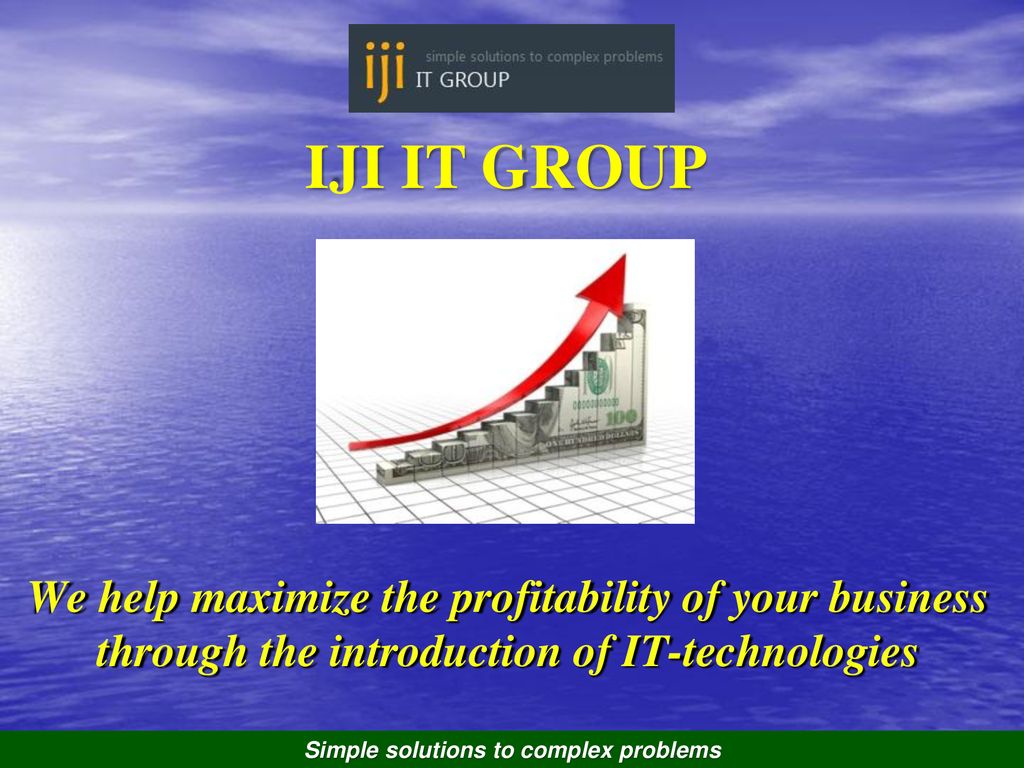 Simple solutions to complex problems ppt download