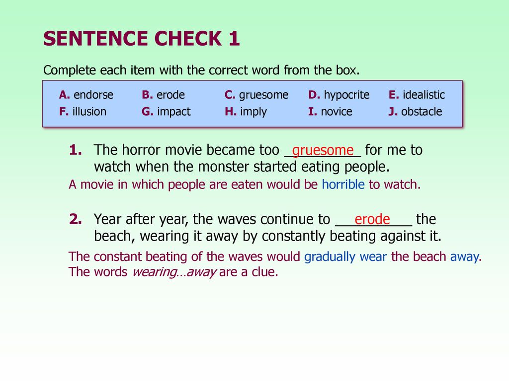 BUILDING VOCABULARY SKILLS ppt download