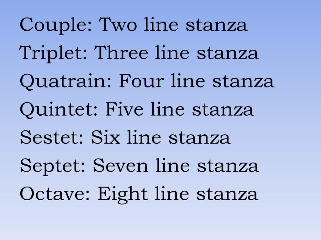 Poetic Terms ppt download