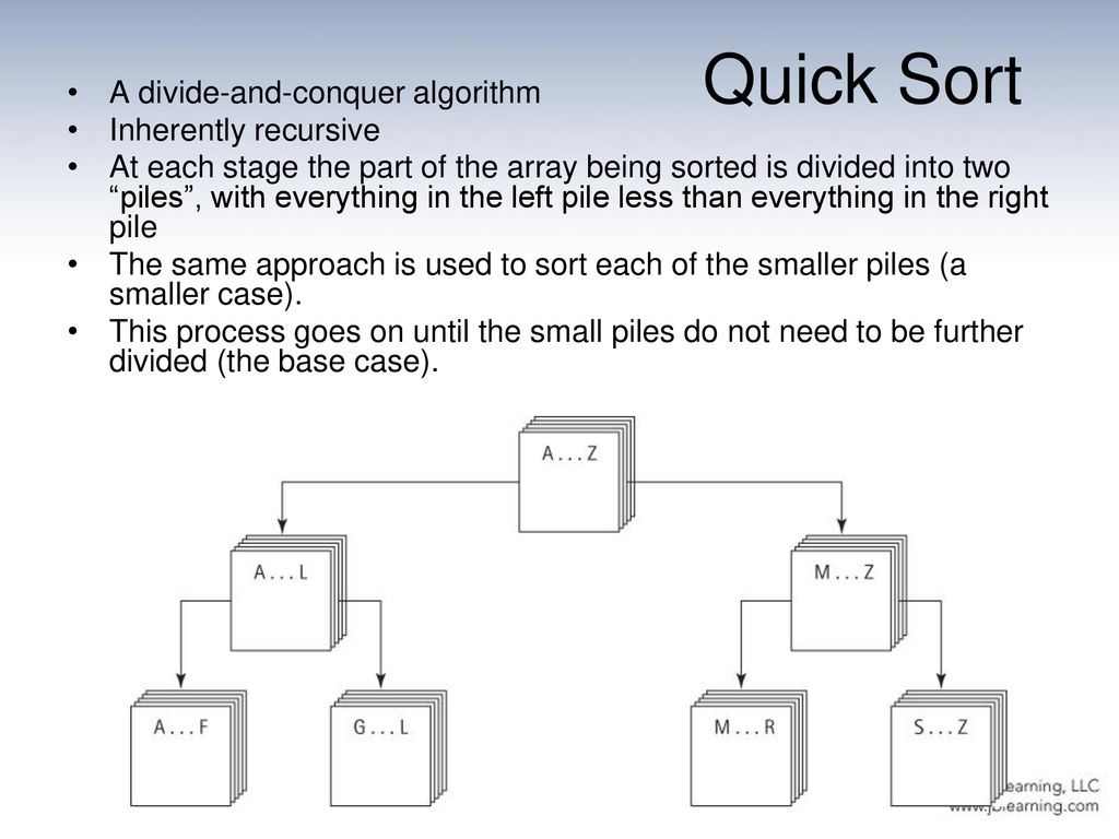 Section 10.3b Quick Sort. - ppt download