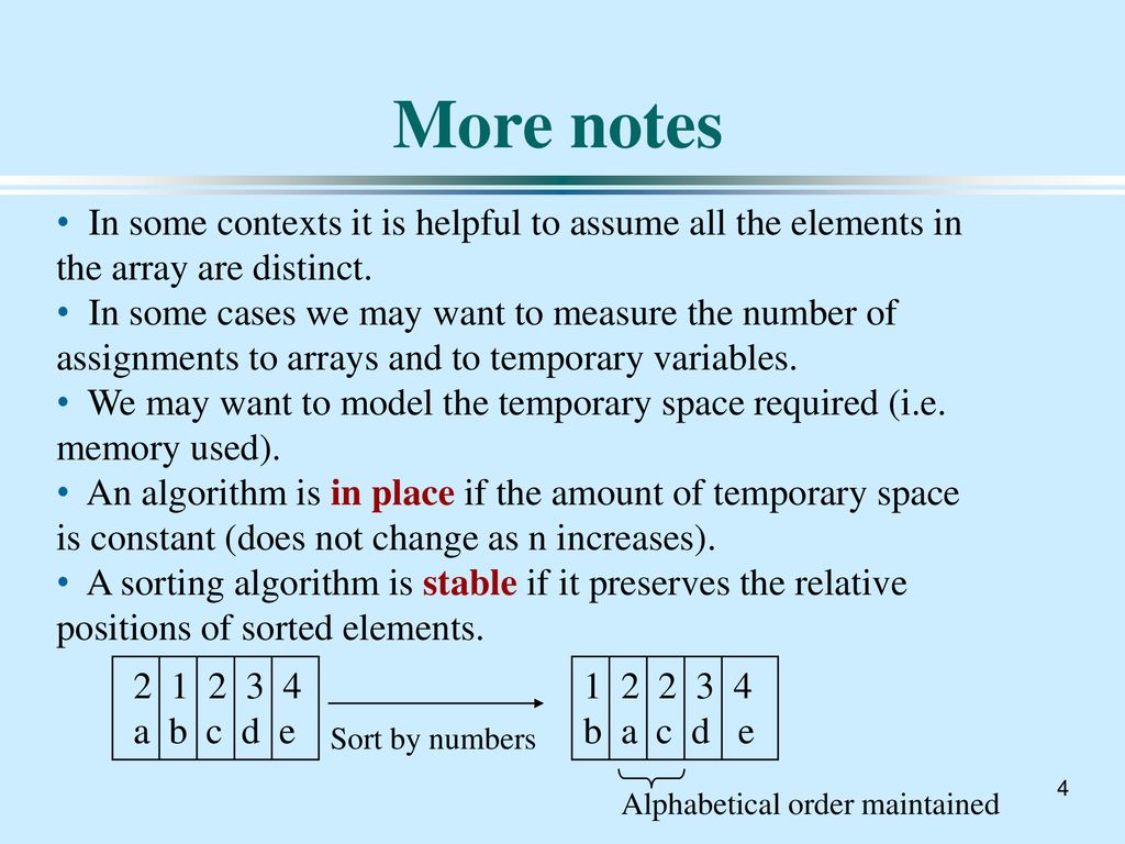 Algorithms CSCI 235, Fall 2017 Lecture 11 Elementary Sorts - ppt download