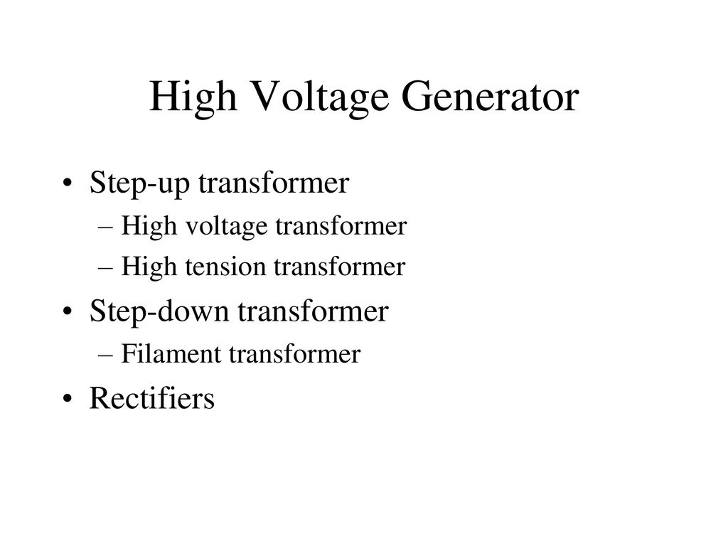 Rad Tech 110 Circuits. Circuit Diagram