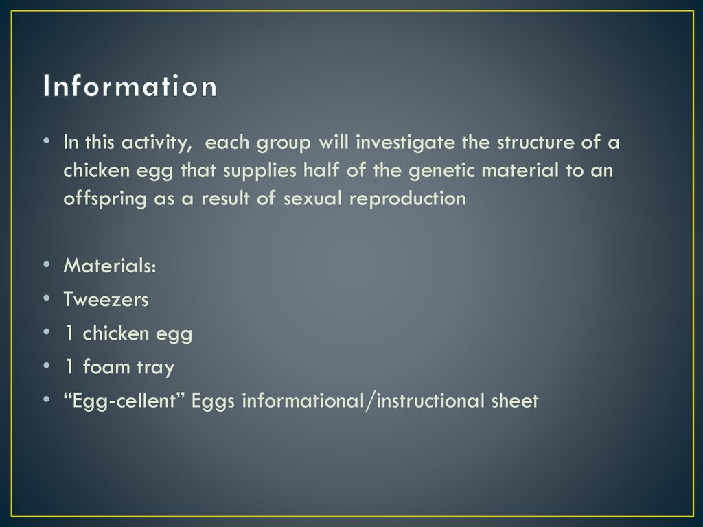 EQ: How are sexual and asexual reproduction alike and different? - ppt ...