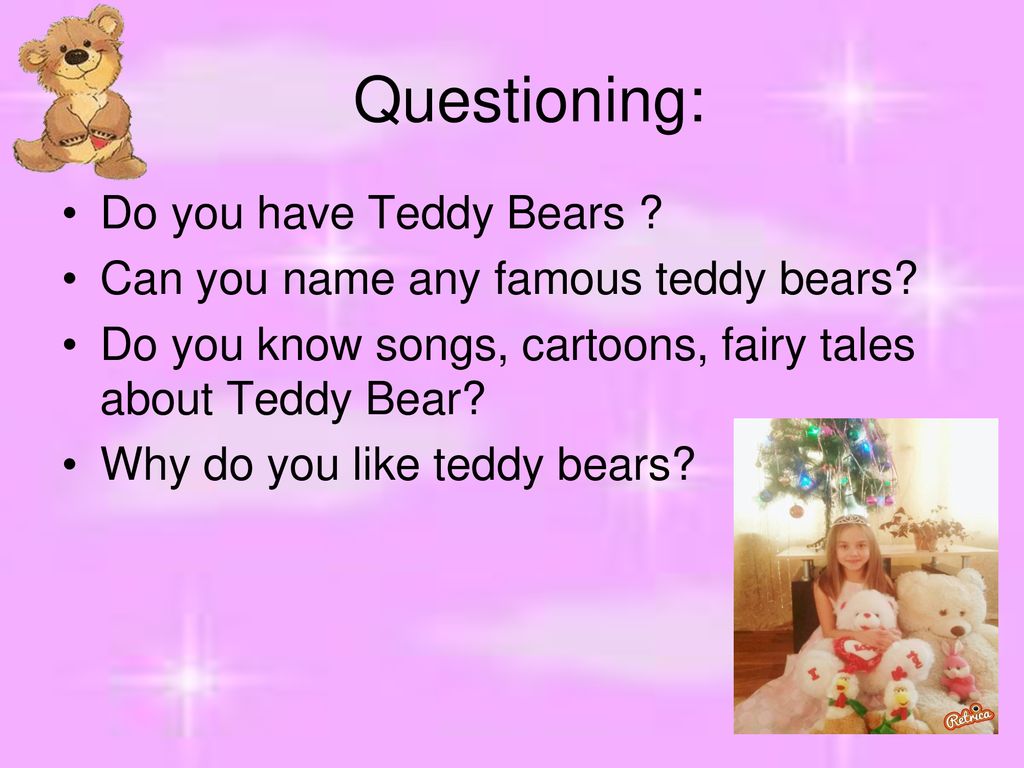 famous teddy bear names