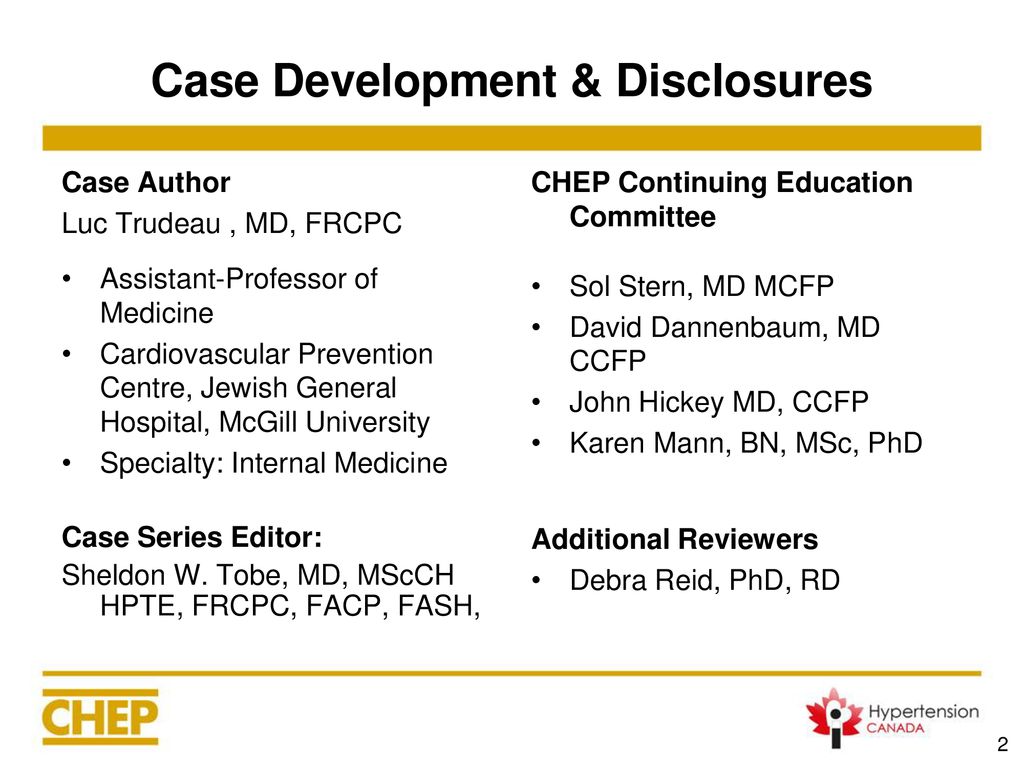 Case Development & Disclosures