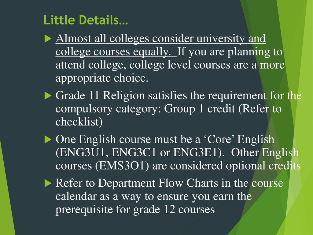 PLANNING YOUR GRADE ELEVEN YEAR - ppt download